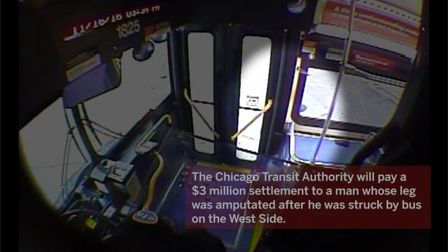 CTA surveillance video shows bus driver striking a man, $3 million settlement awarded смотреть онлайн