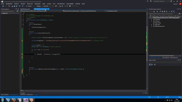 RANDOMPASSWORDGENERATOR ||| C# / WPF Visual Studio 2013 Ultimate смотреть онлайн