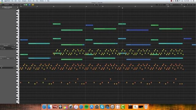 Chimera - Opening Credits (Logic Pro Piano Roll) смотреть онлайн