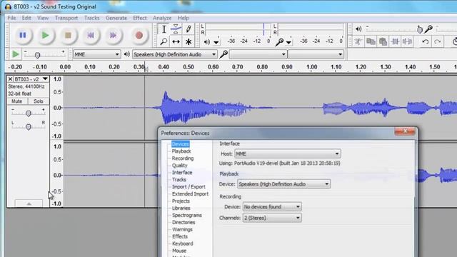 How to Fix: Speaker Output Switching Problem in Audacity смотреть онлайн