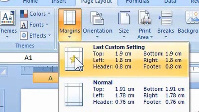 How to apply the wide margin style to a workbook смотреть онлайн