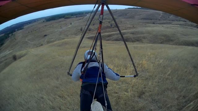 Полёт на дельтаплане "на бреющем" 11.10.2020 Воронеж . Россошки смотреть онлайн