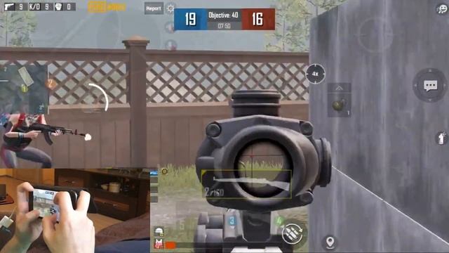 IPHONE 8 PUBG ( 4.7 inch screen ) / HANDCAM GYRO SNIPER KING / TDM KAR98 GAMEPLAY смотреть онлайн