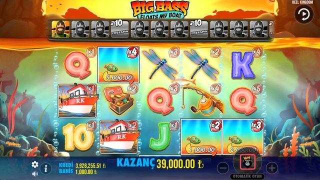 🔥 KASA 4 MİLYON TL 🔥 BALIKÇI HASAN REKOR KIRDIK | BİG BASS SPLASH | SLOT OYUNLARI смотреть онлайн