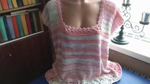 Простая туника на основе квадратов