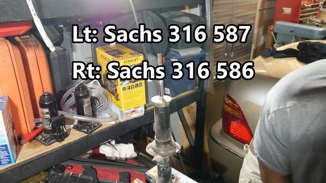 1999 Acura RL Sachs Front Struts Installation смотреть онлайн