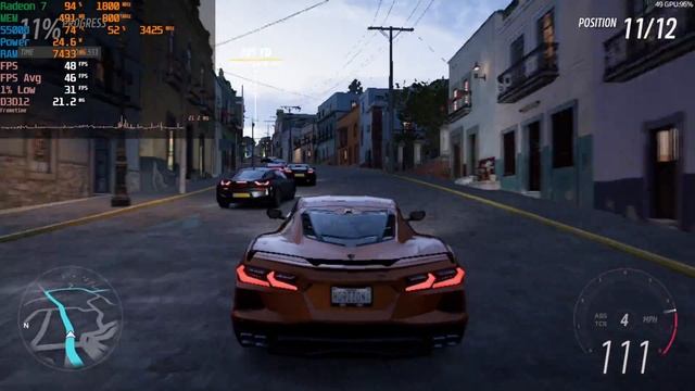 Forza Horizon 5 - AMD Ryzen 5 5500U Radeon 7 Graphics 8GB RAM 1080P смотреть онлайн