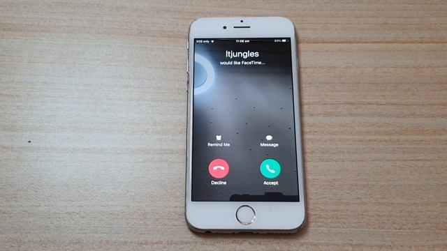 iPhone 6: Facetime Incoming call on iOS 13 Ringtone смотреть онлайн