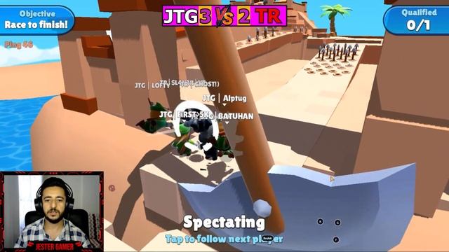 TÜRKİYENİN EN İYİLERİ İLE HEYECANLI MAÇ TR VS JTG/ Stumble Guys смотреть онлайн