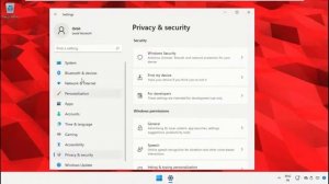 Включение или отключение Защитника Windows в Windows 11