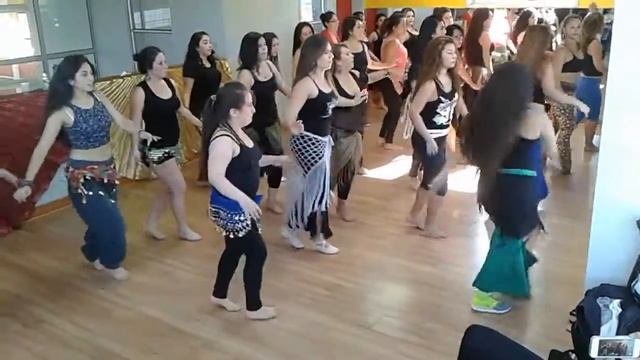 Karima Abdala & David Calderon, Workshop, Drum Solo Choreography смотреть онлайн