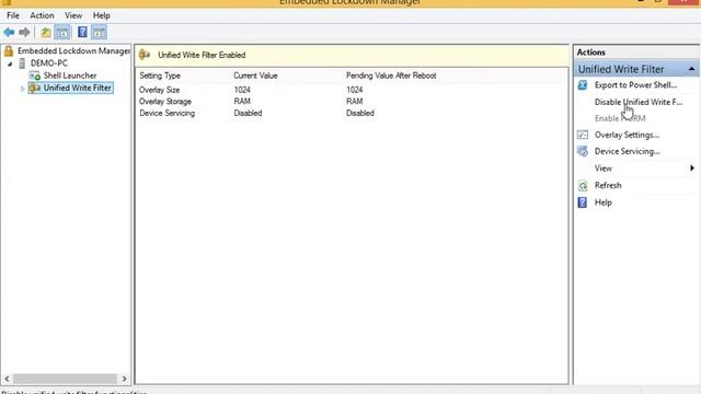 NC13P Unified Write Filter смотреть онлайн