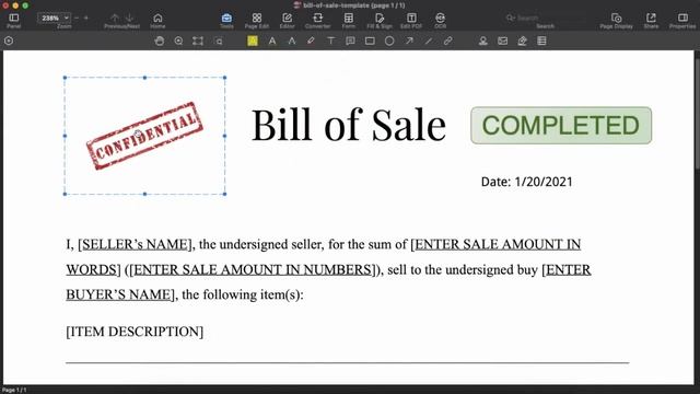 PDF Reader Pro | How to Add a Stamp to a PDF on Mac смотреть онлайн