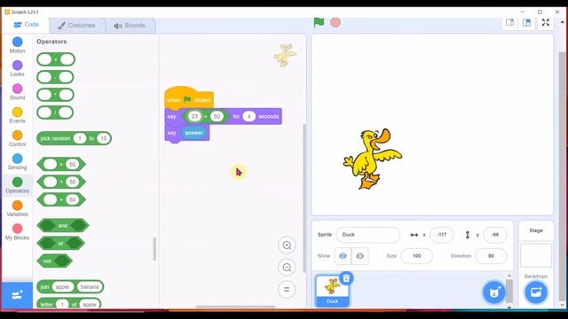 Programming in Scratch Part 2 || Basic Concepts || Class 5 Lesson 9 || #cyberbeans_scratch_tutorial смотреть онлайн