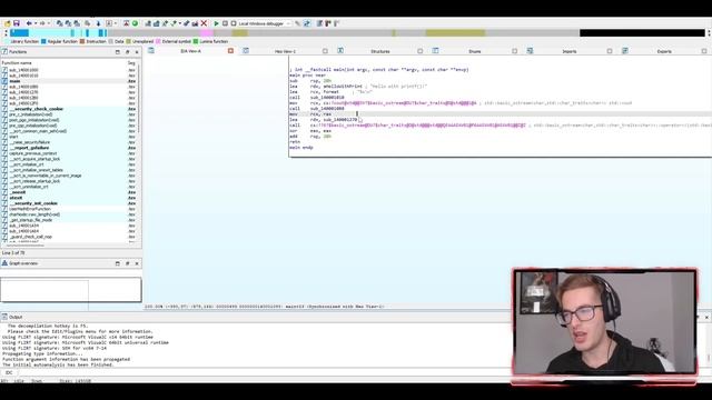 Disassembling Windows MSVC Binaries (x64) смотреть онлайн
