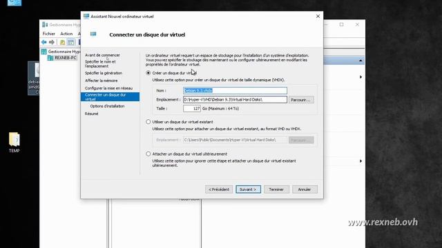 Créer une Machine Virtuelle Hyper-V sous Windows 10 смотреть онлайн
