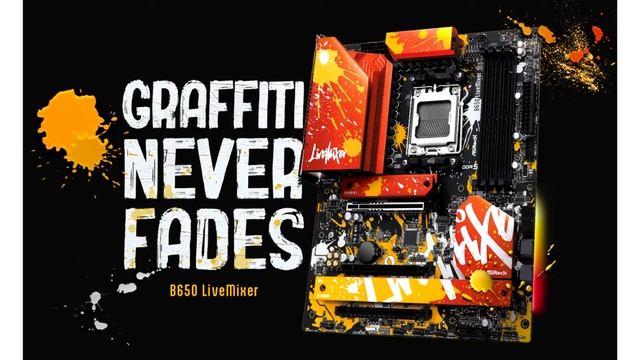 ASRock releases graffiti inspired LiveMixer motherboards смотреть онлайн