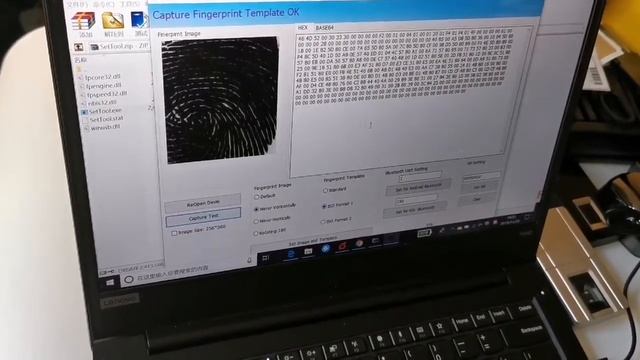 Wireless Bluetooth Fingerprint Reader BRT809N смотреть онлайн