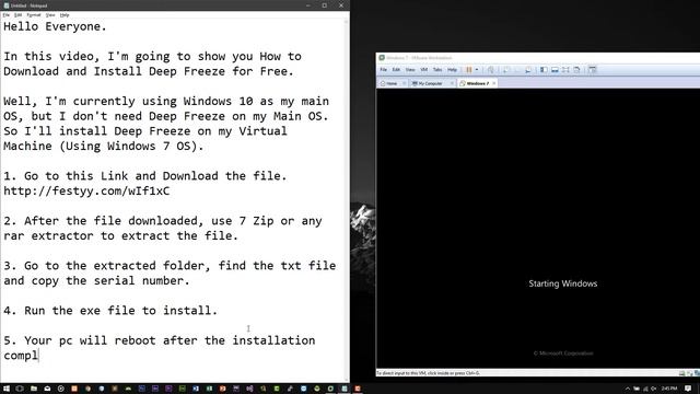 How to Download and Install Deep Freeze for Free Full Version [SN Included] смотреть онлайн