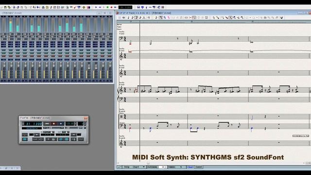 SoundFont SYNTHGMS.sf2. Timbre Comparison Of Midi Soft Synthesizer Part5/10.