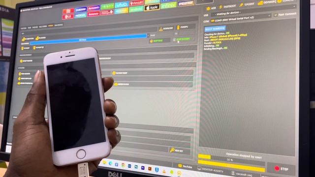 iPhone boot loop fix on any #iphone #zebroon смотреть онлайн