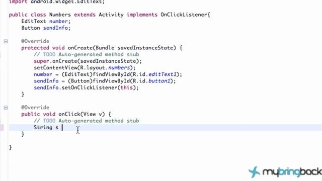 Android Tutorial 2.2- Getting Intent information (messages) смотреть онлайн