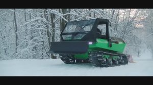 Мини ратрак Сноуматик 1700 мм - компактная техника для идеальных лыжных трасс!