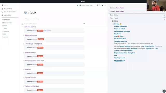 Roam Research Basics Tutorial смотреть онлайн