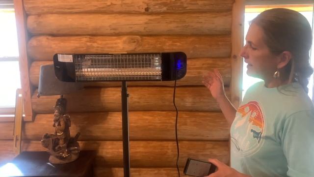 Maxoak infrared patio heater 1500 watt. Fall is here! Stay warm on your patio or while you work. смотреть онлайн