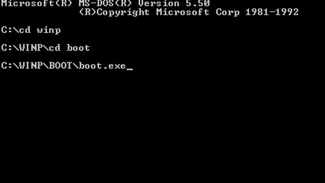 Windows DOS Edition 1.03 смотреть онлайн
