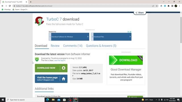 How To Download Turbo C7 By Akki | Free Download | SKY TECH смотреть онлайн