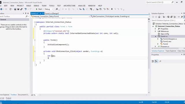 C# checking Internet connection Connected/ NotConnected смотреть онлайн