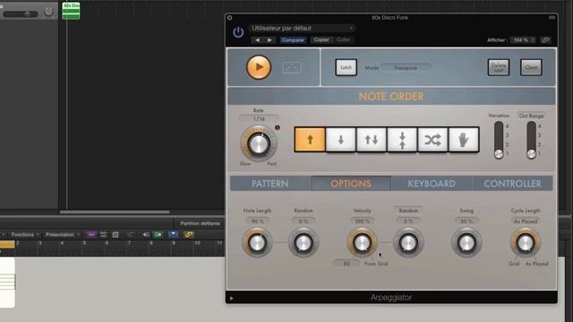 Apprendre à utiliser l'arpeggiator dans Logic Pro X смотреть онлайн