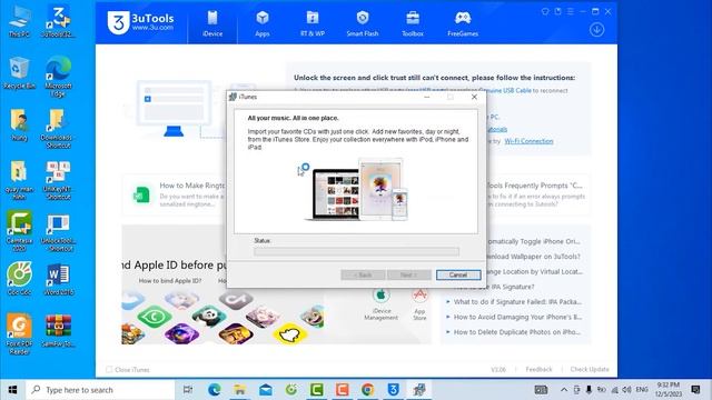 How to install 3uTools and iTunes/ iPhone management application смотреть онлайн