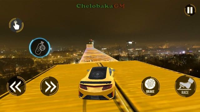 Mega Ramp Car Driving, Extreme Car Stunt #3 | Gameplay Android смотреть онлайн