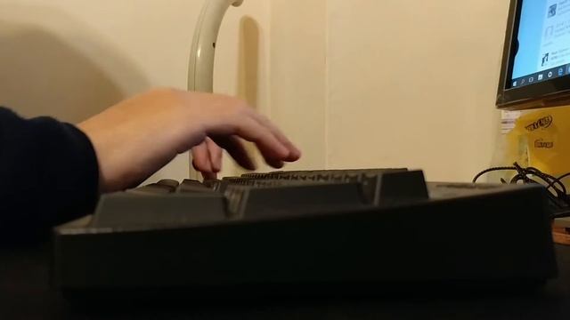 Filco Majestouch 2 Ninja cherry MX brown switch typing sound смотреть онлайн