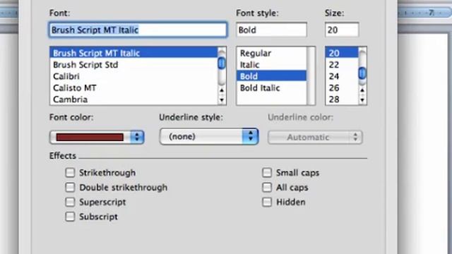MAC Word 2011® - Demo 4 смотреть онлайн