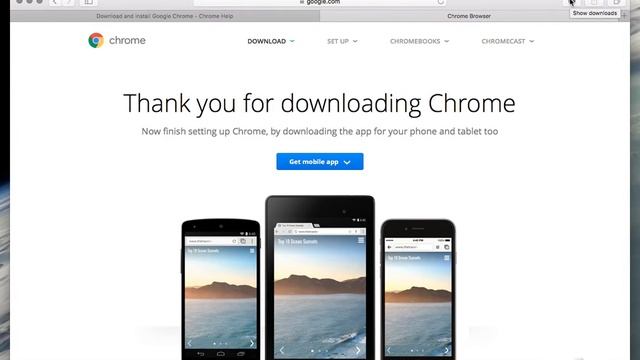How to Download Google chrome on Mac OSX смотреть онлайн