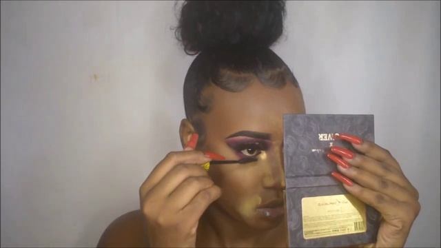 Shimmer Cut Crease Eyeshadow & Red Lips Juvias Place Reds & Berries Collection смотреть онлайн