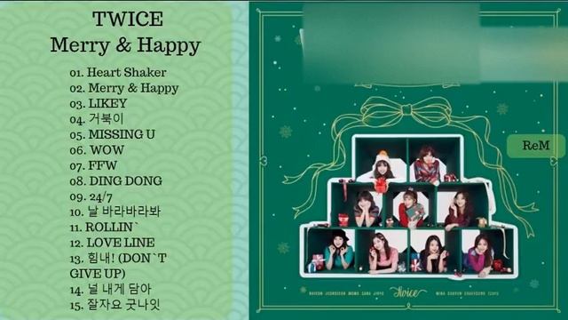 DOWNLOAD TWICE – Merry & Happy [Repackage] (MP3 + iTunes Plus AAC M4A) смотреть онлайн