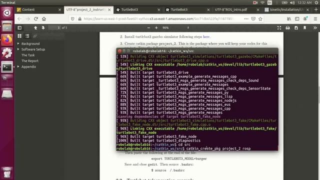 Turtlebot3 installation in ROS смотреть онлайн