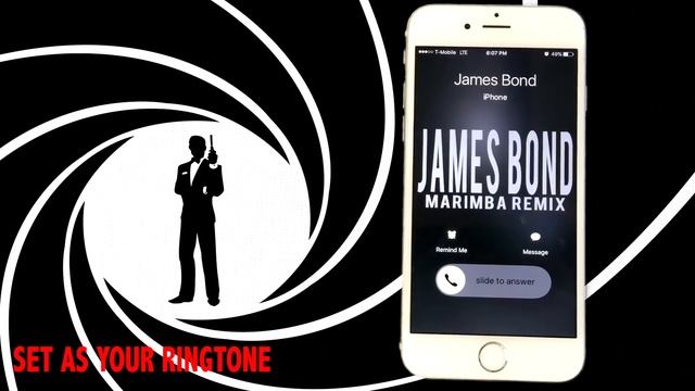 James Bond Theme Marimba Remix Ringtone смотреть онлайн
