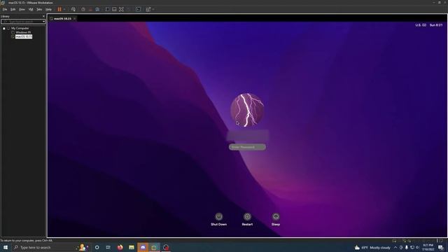 macOS 12.4 running in VMware Workstion 16 on Windows 10 on Ryzen смотреть онлайн