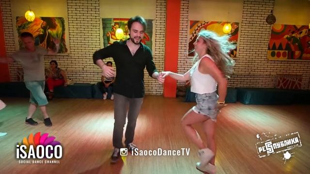 Denis Markin and Tatyana Rakhmetulova Salsa Dancing in Respublica, Sunday 24.06.2018 смотреть онлайн