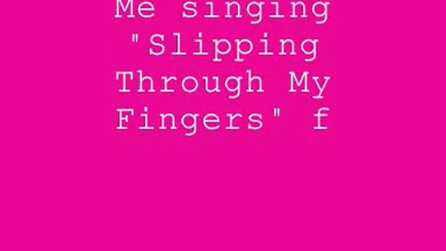 Slipping Through My Fingers from Mamma Mia! by Emma смотреть онлайн