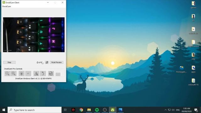 How to use your iPhone as a webcam & a microphone for your PC! (Droidcam Tutorial) | 2020 смотреть онлайн