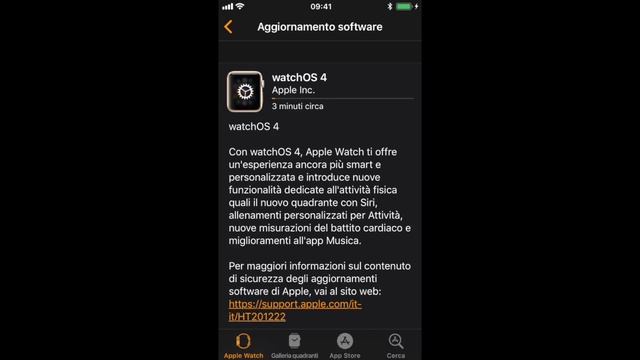 Installare WatchOS 4 / Install WatchOS 4 смотреть онлайн