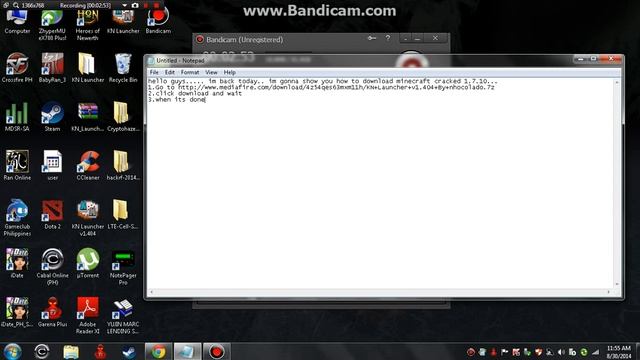 KN Launcher Minecraft 1.7.-1.8:DD смотреть онлайн
