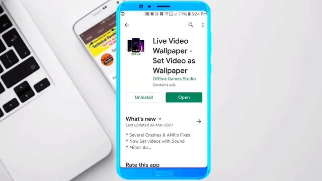 Video Wallpaper With Song | How To Set Video Wallpaper In Your Android Mobile | Best App 2021 смотреть онлайн
