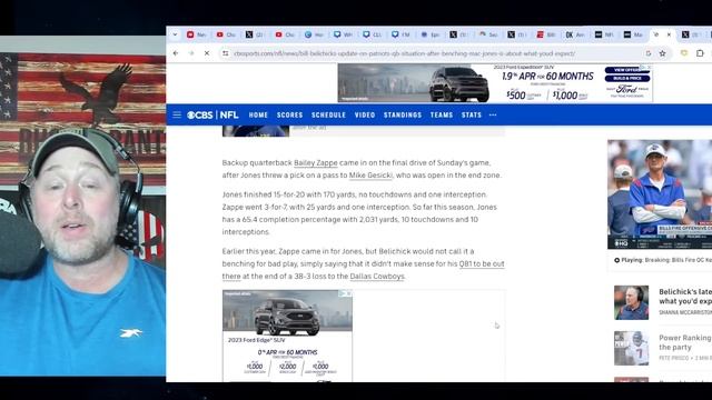 PATRIOTS FANS DONE WITH MAC JONES! Bill Belichick Comments on New England QB1?! NFL | смотреть онлайн